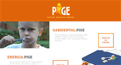 Desktop Screenshot of pige.pl