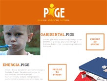 Tablet Screenshot of pige.pl